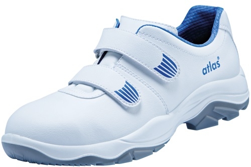 ATLAS-White-Line, S2-Sicherheits-Arbeits-Berufs-Schuhe, Halbschuhe, ESD, CL 400, wei