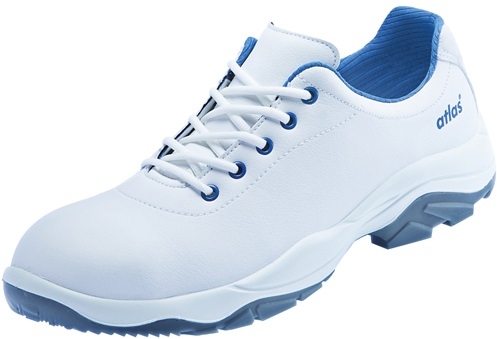 ATLAS-White-Line, S2-Sicherheits-Arbeits-Berufs-Schuhe, Halbschuhe, ESD, CL 20, wei