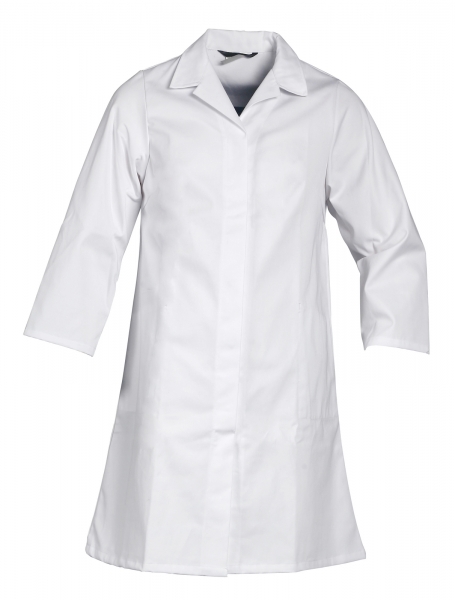 HAVEP-Jobwear, Food-HACCP-Damen-Mantel, Arbeits-Berufs-Mantel, Kittel, 290g/m², weiss