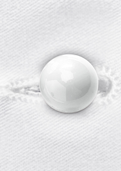BP-Jobwear, Kugel-Kn�pfe, 3 x 12 St�ck, wei�