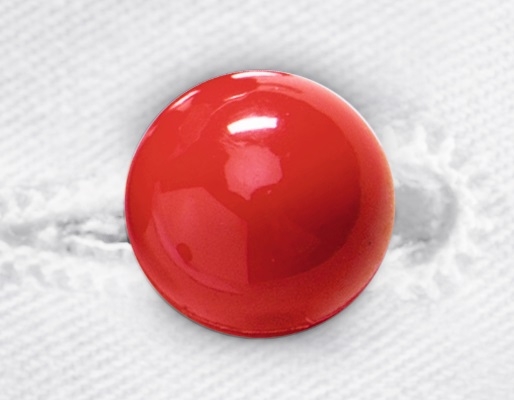 BP-Jobwear, Kochjacke-Zubehr, Kugel-Knpfe, 3 x 12 Stck, rot