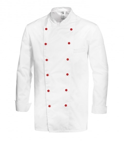 BP-Jobwear, Kochjacke, ca. 215g/m, wei