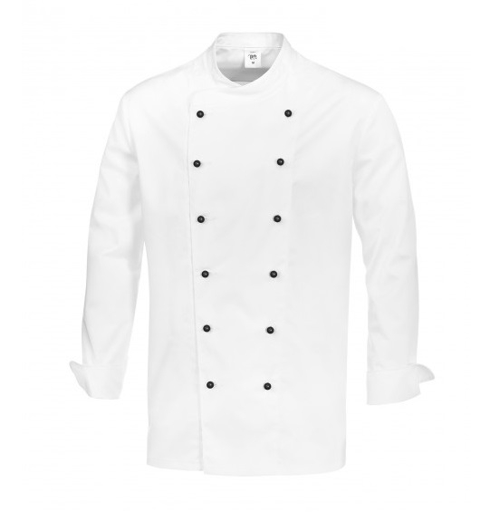 BP-Jobwear, Image-Kochjacke mit Paspelierung Vorderkante