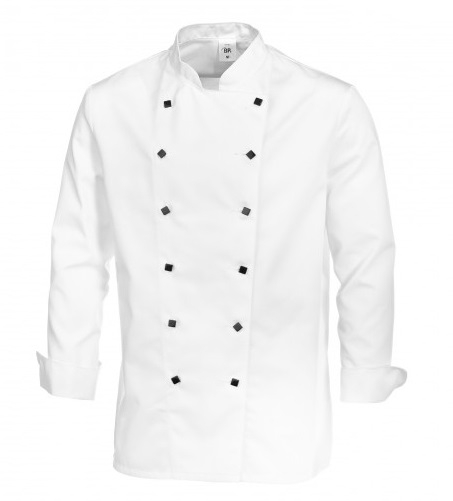 BP-Jobwear, Kochjacke, ca. 215g/m, wei