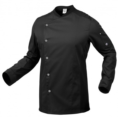 BP-Jobwear, Herren-Kochjacke, ca. 215 g/m, schwarz