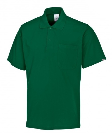 BP-Jobwear, Poloshirt, Arbeits-Berufs-Shirt, Damen & Herren, ca. 220g/m², mittelgrün