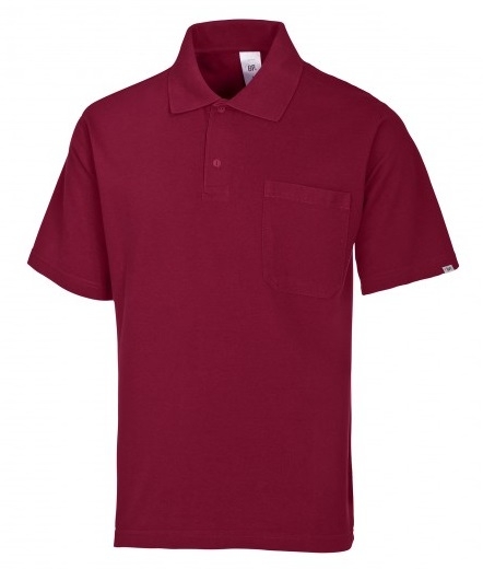 BP-Jobwear, Poloshirt, Arbeits-Berufs-Shirt, Damen & Herren, ca. 220g/m², bordeaux