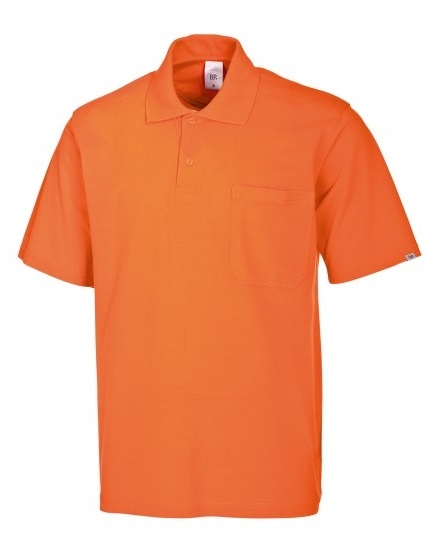 BP-Jobwear, Poloshirt, Arbeits-Berufs-Shirt, Damen & Herren, ca. 220g/m², orange