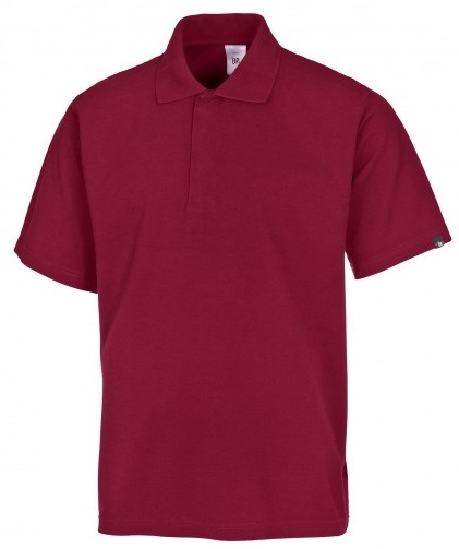 BP-Jobwear, Food-HACCP-Poloshirt, Arbeits-Berufs-Shirt, fr Sie & Ihn, ca.220 gr, bordeaux