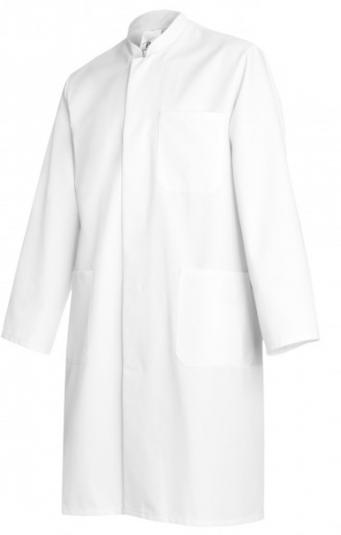 BP-Jobwear, Herren-Arbeits-Mantel, Berufsmantel, Kittel, ca. 205/m², weiß