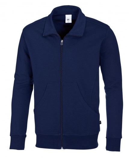 BP-Jobwear, Sweatjacke, Arbeits-Berufs Jacke, Damen und Herren, nachtblau