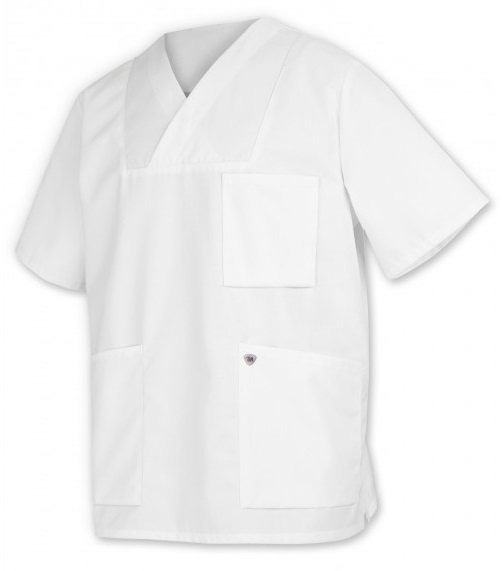 BP-Jobwear, Schlupfkasack, Arbeits-Berufs Kasack, Damen und Herren, 15 Stück, ca. 215g/m², weiß