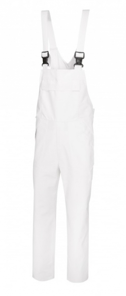 BP-Jobwear, Food-HACCP-Funktions-Latzhose, Arbeits-Berufs-Hose fr Sie & Ihn, ca. 245g/m, wei
