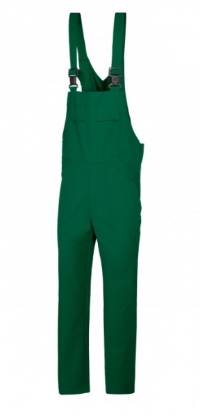 BP-Jobwear, Food-HACCP-Funktions-Latzhose, Arbeits-Berufs-Hose fr Sie & Ihn, ca. 245g/m, mittelgrn