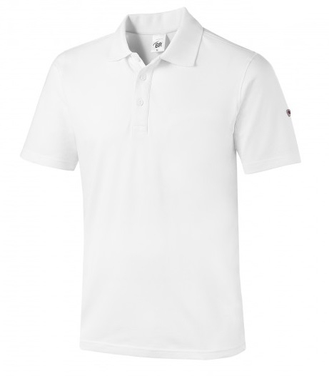 BP-Jobwear, Poloshirt, Arbeits-Berufs-Shirt, ca. 195 g/m², weiß