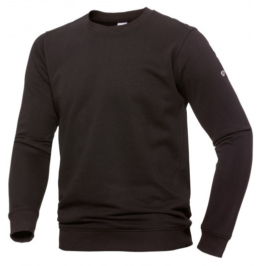 BP-Jobwear, Sweatshirt für Sie & Ihn, Arbeits-Berufs-Shirt, ca. 280 g/m², schwarz