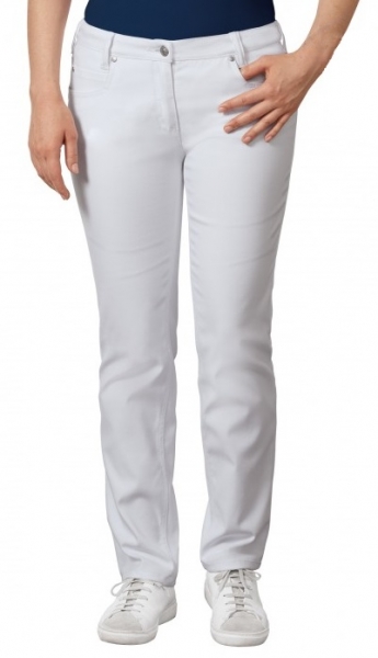 BP-Jobwear, Damen-Jeanshose, Arbeits-Berufs-Jeans-Hose, ca. 300g/m, wei