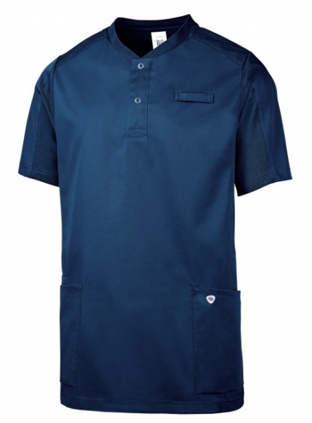 BP-Jobwear, Komfort-Kasack, Arbeits-Berufs-Kasack, Silver, ca. 180 g/m², nachtblau