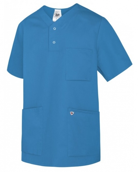 BP-Jobwear, Schlupfkasack, Arbeits-Berufs-Kasack, ca. 200 g/m², azurblau