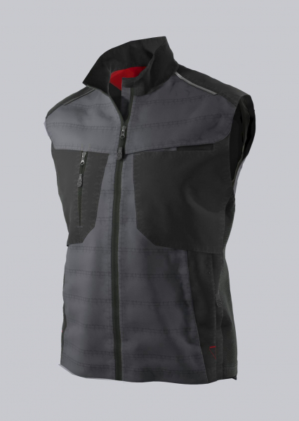 BP-THERMOWESTE, robust, schlanke Silhouette, Farbe: anthrazit/ schwarz