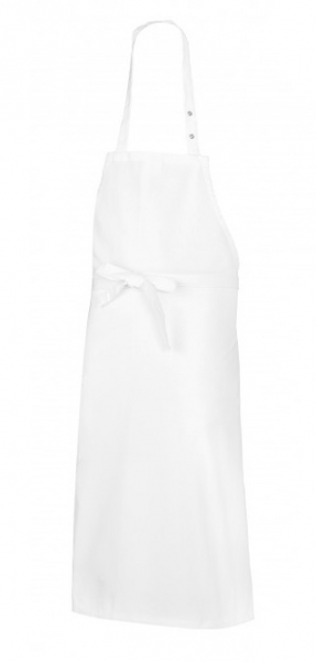 BP-Jobwear, Latzschürze, Gastro-Arbeits-Berufs-Schürze, Vorbinder, lang, 30 Stück, ca. 205g/m², weiß
