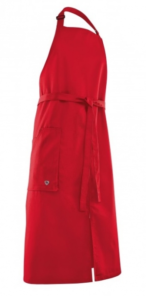 BP-Jobwear, Latzschürze, Gastro-Arbeits-Berufs-Schürze, Vorbinder, ca. 215 g/m², rot