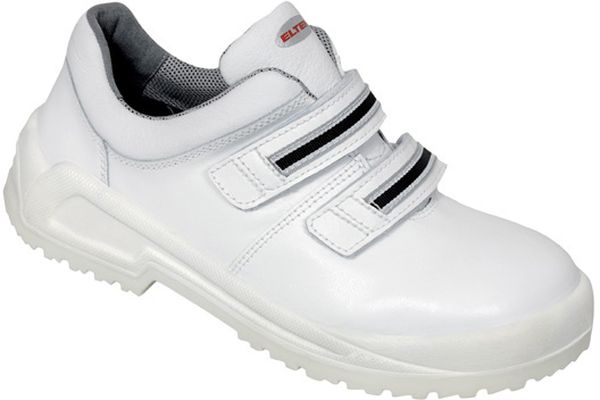 ELTEN-Footwear, S3-Arbeits-Berufs-Sicherheits-Halbschuhe, WHITE STRAP LOW ESD, wei