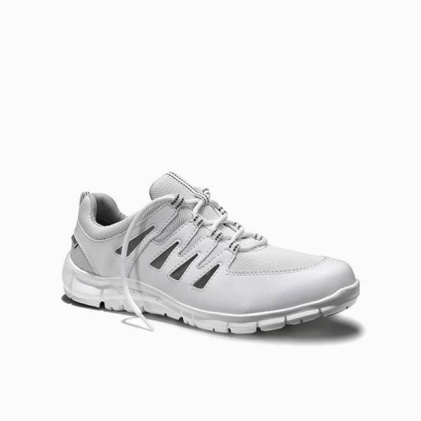 ELTEN-Withe-Line, O1-Arbeits-Berufs-Schuhe, APACHE Low, weiß