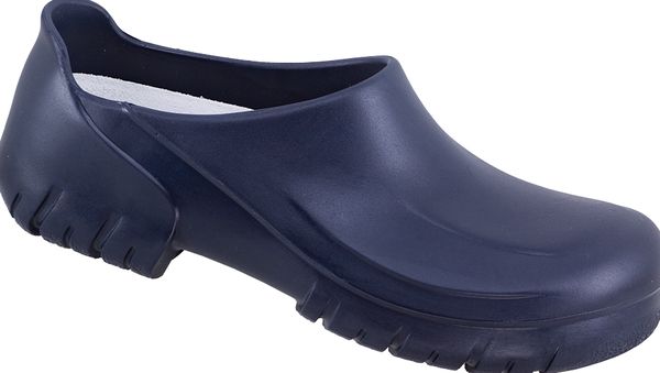 BIRKENSTOCK-Footwear, PU-OB-Berufs-Clogs, Arbeitsclogs, Alpro A 630, (10252), blau