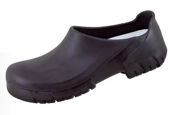 BIRKENSTOCK-Footwear, PU-OB-Sicherheits-Clogs, Arbeits-Berufs-Clogs, Alpro 640 mit Kappe, (20272), schwarz