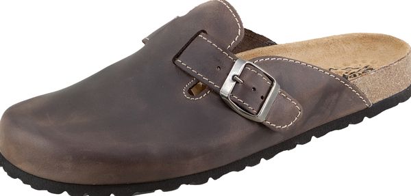 BIOPED-Footwear, Pantoletten, Arbeits-Berufs-Pantoketten, dunkelbraun