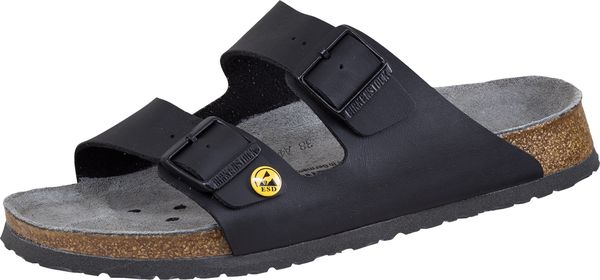 BIRKENSTOCK-Footwear, Arbeits-Berufs-Pantoletten, Arizona ESD, schwarz