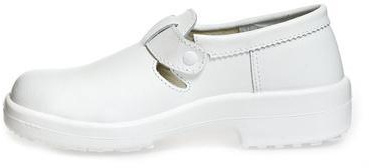 ABEBA-White-Line, S2-Damen- u. Herren-Sicherheits-Arbeits-Berufs-Schuhe, Halbschuhe, wei