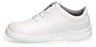 ABEBA-White-Line, S2-Uni6-Damen- u. Herren-Sicherheits-Arbeits-Berufs-Schuhe, Halbschuhe, wei
