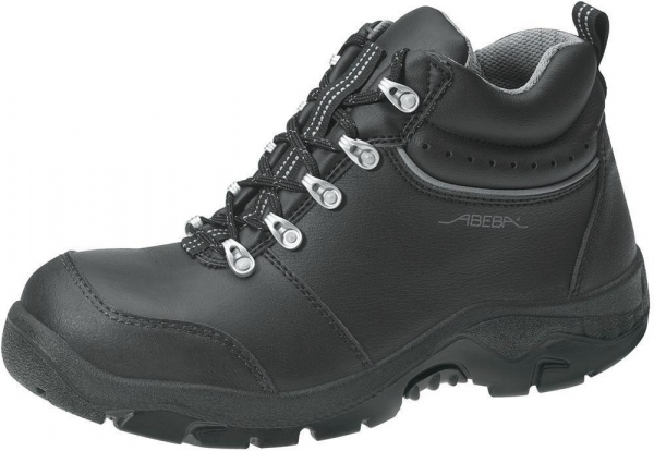 ABEBA-Footwear, S2-Damen- u. Herren-Arbeits-Berufs-Sicherheits-Schuhe, Schnrstiefel, schwarz
