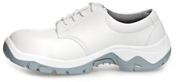 ABEBA-White-Line, S2-Damen- u. Herren-Sicherheits-Arbeits-Berufs-Schuhe, Halbschuhe, wei