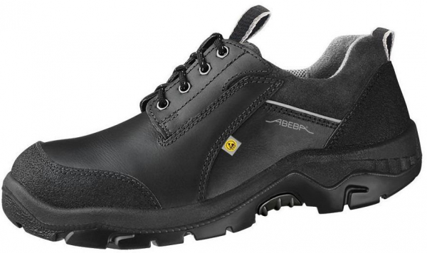 ABEBA-Footear, Anatom-S2-Damen- u. Herren-Sicherheits-Arbeits-Berufs-Schuhe, Halbschuhe, ESD, schwarz