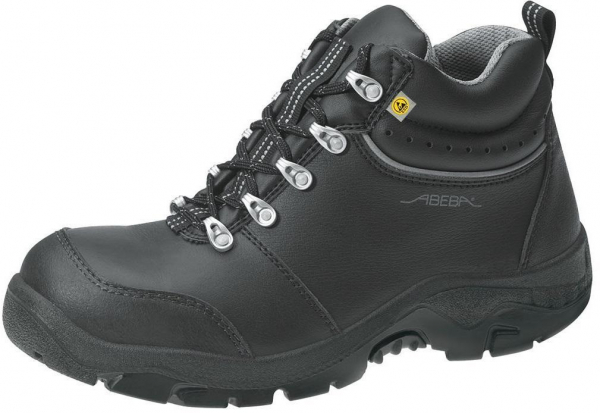 ABEBA-Footwear, S2-Damen- u. Herren-Sicherheits-Arbeits-Berufs-Schuhe, Stiefel, ESD, schwarz
