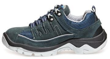 ABEBA-Footwear, S1P-Damen- u. Herren-Sicherheits-Arbeits-Berufs-Schuhe, Halbschuhe, marine