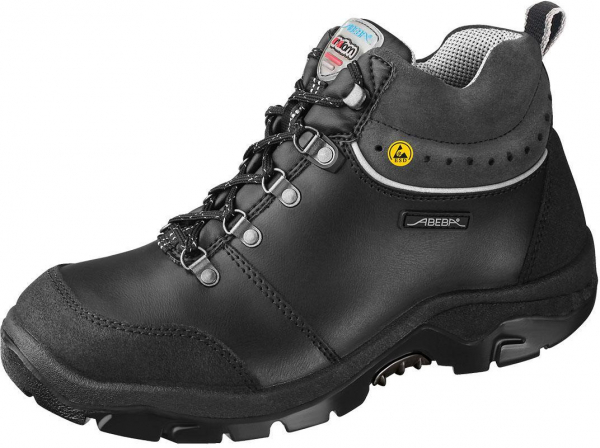ABEBA-Footwear, -S3-Damen- u. Herren-Sicherheits-Arbeits-Berufs-Schuhe, Stiefel, ESD, schwarz