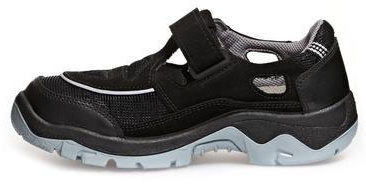 ABEBA-Footwear, S1P-Damen- u. Herren-Arbeits-Berufs-Slipper, schwarz