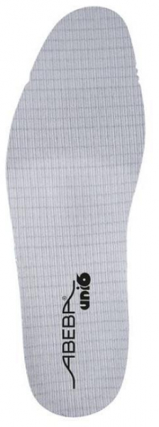 ABEBA-White-Line, Uni6-Einlegesohle, Soft Comfort, mittel, fr Sicherheitsschuhe Uni6, grau
