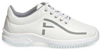 ABEBA-Withe-Line, UNI6-O2-Damen-und Herren-Arbeits-Berufs-Schuhe, Schnrhalbschuhe, wei
