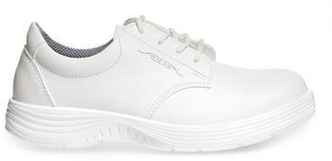 ABEBA-White-Line, X-LIGHT-S2-Damen- u. Herren-Sicherheits-Arbeits-Berufs-Schuhe, wei