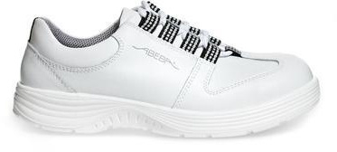 ABEBA-White-Line, X-LIGHT-S2-Damen- u. Herren-Sicherheits-Arbeits-Berufs-Schuhe, wei