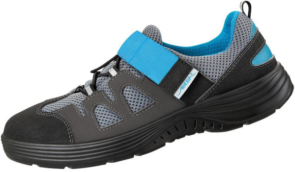 ABEBA-Footwear, X-LIGHT-S1-Damen- u. Herren-Sicherheits-Arbeits-Berufs-Schuhe, ESD, schwarz/blau