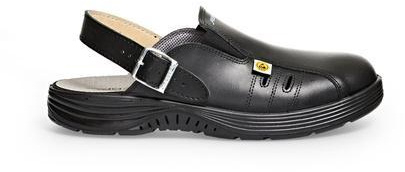 ABEBA-Footwear, X-LIGHT-SB-Damen-und Herren-Arbeits-Berufs-Clogs, ESD, schwarz