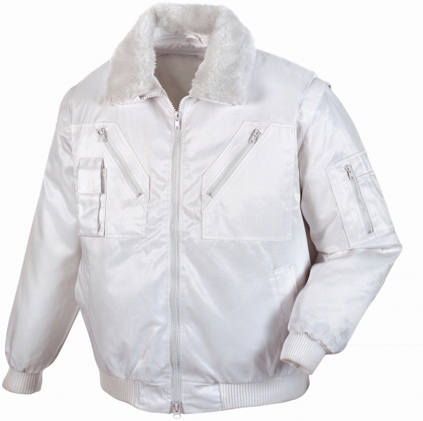 BIG-Jobwear, TEXXOR-Winterjacke, Pilotenjacke, wei