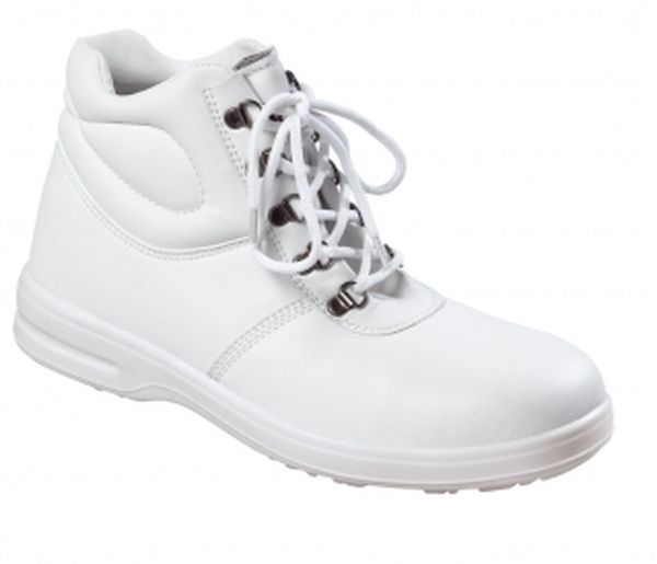 BIG-TEXXOR-White-Line, S2-Sicherheits-Arbeits-Berufs-Schuhe, Schnrstiefel, Montpellier, wei