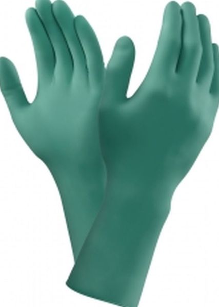 ANSELL-Hand-Schutz, Einweg-Nitril-Untersuchungs-Einmal-Handschuhe, TOUCHNTUFF, 93-300, grün